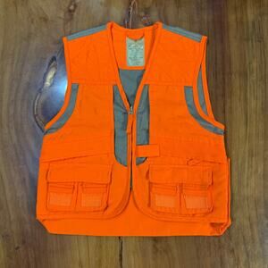 Shooter King Youth Vest Coat Jacket Medium Hunting Shooting Orange Bright P18